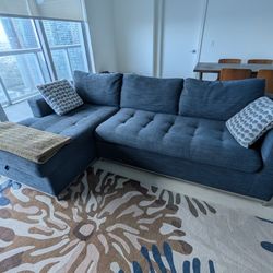 Sectional Sofa (with storage and pull out)