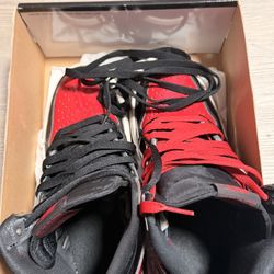 Air Jordan 1 Patent Bred Used Size 9