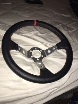 Racing steering wheel