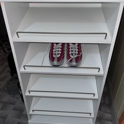 Solid Wood Shoe Cabinet 