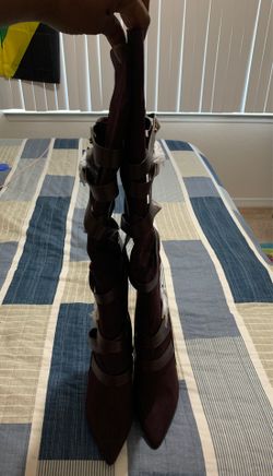 Geraldine knee high boots