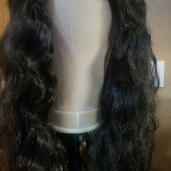 Long Hair Wigs Black Color