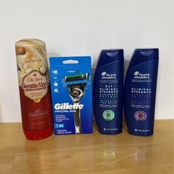 Head & Shoulders- Gillette - Old Spice 