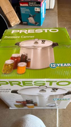Presto 23-Quart Pressure Canner and Cooker
