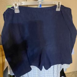 100% Silk Shorts Like New XL