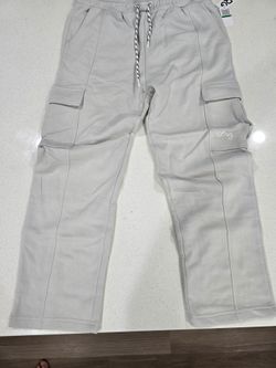 LRG grey cargo sweats.