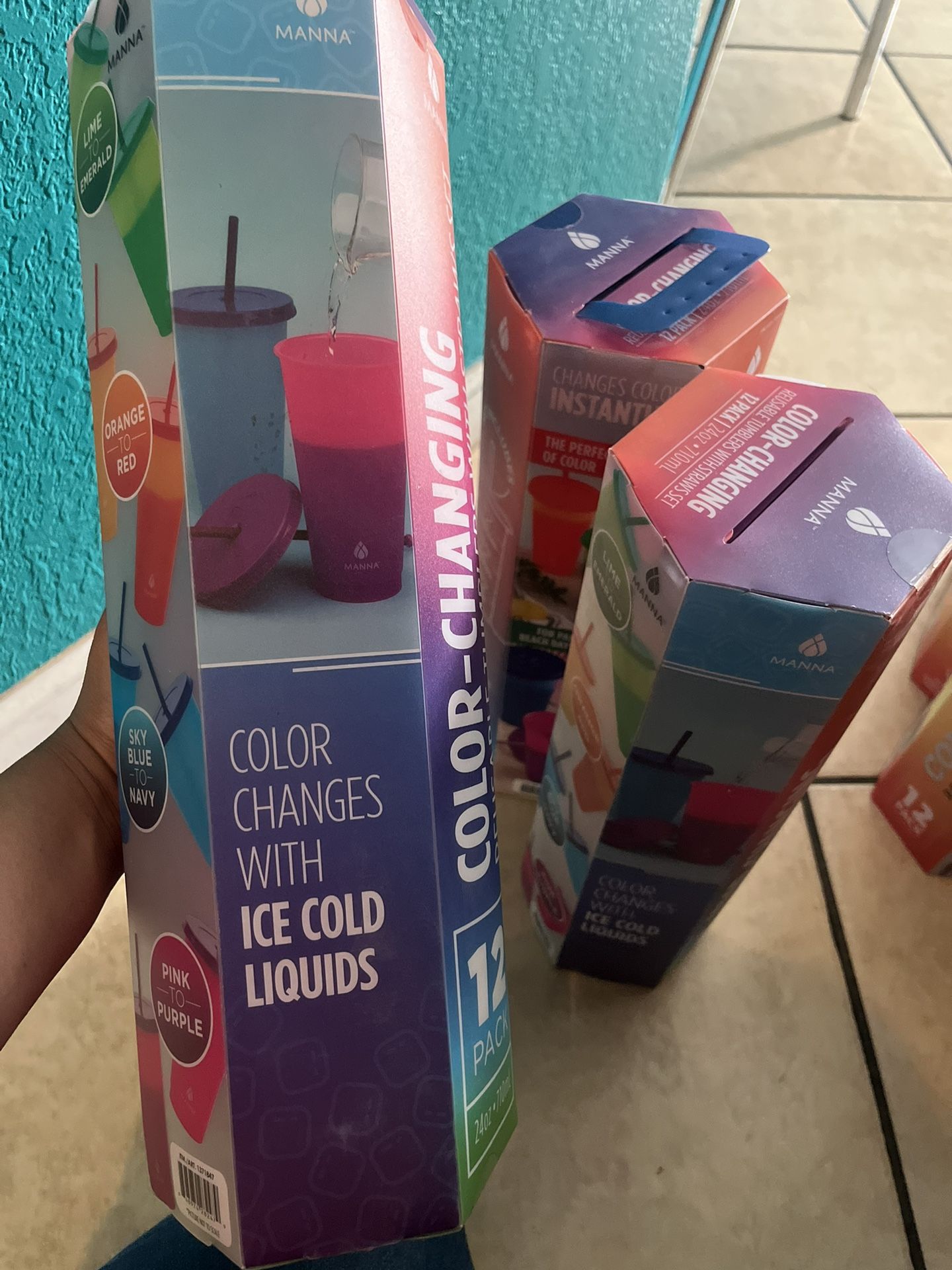 Color Changing Cups