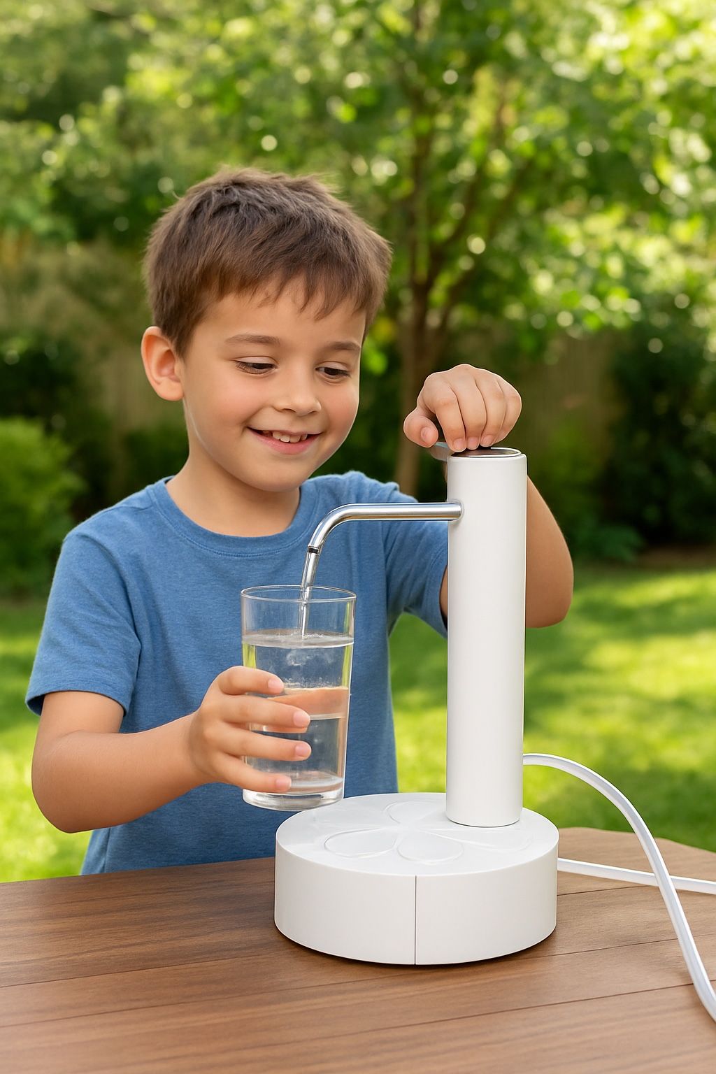 Intelligent Electric Water Pump – USB Rechargeable