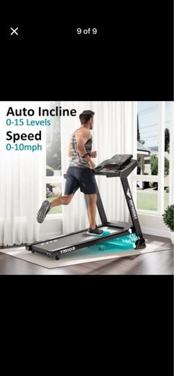 Brand new heavy duty automatic and client Treadmill worth 600