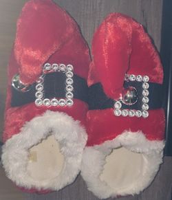 Jingle Santa Slippers