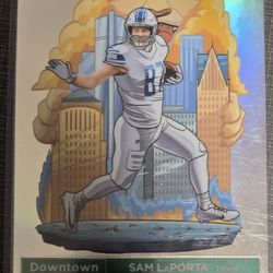 Sam LaPorta Football Card Jumbo 