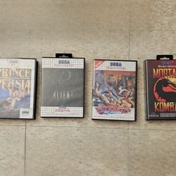 Lot Of 4 Sega Master System Games. 