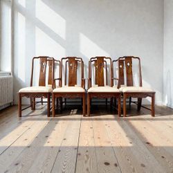 Beautiful Asian Modern Chairs Set 