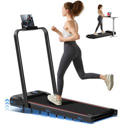 Treadmill Folding 3-in-1 Walking Pad 6.5MPH
