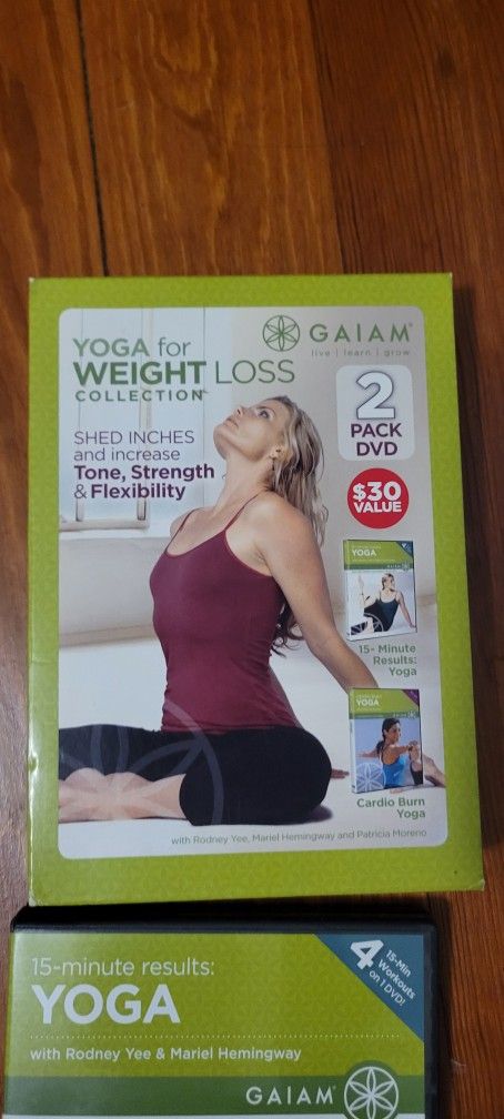 YOGA for Weightloss * 2 DVD Set