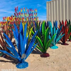 Metal Yard Art 🌵Imports😍POTTERY ❗️