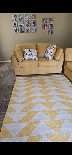 Couch and love seat.