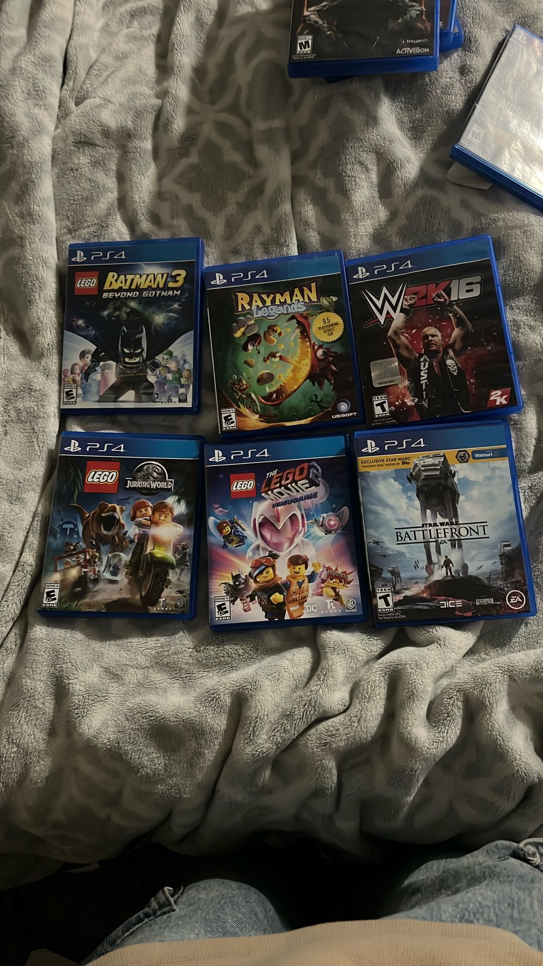 ps4 disc games $15 for each