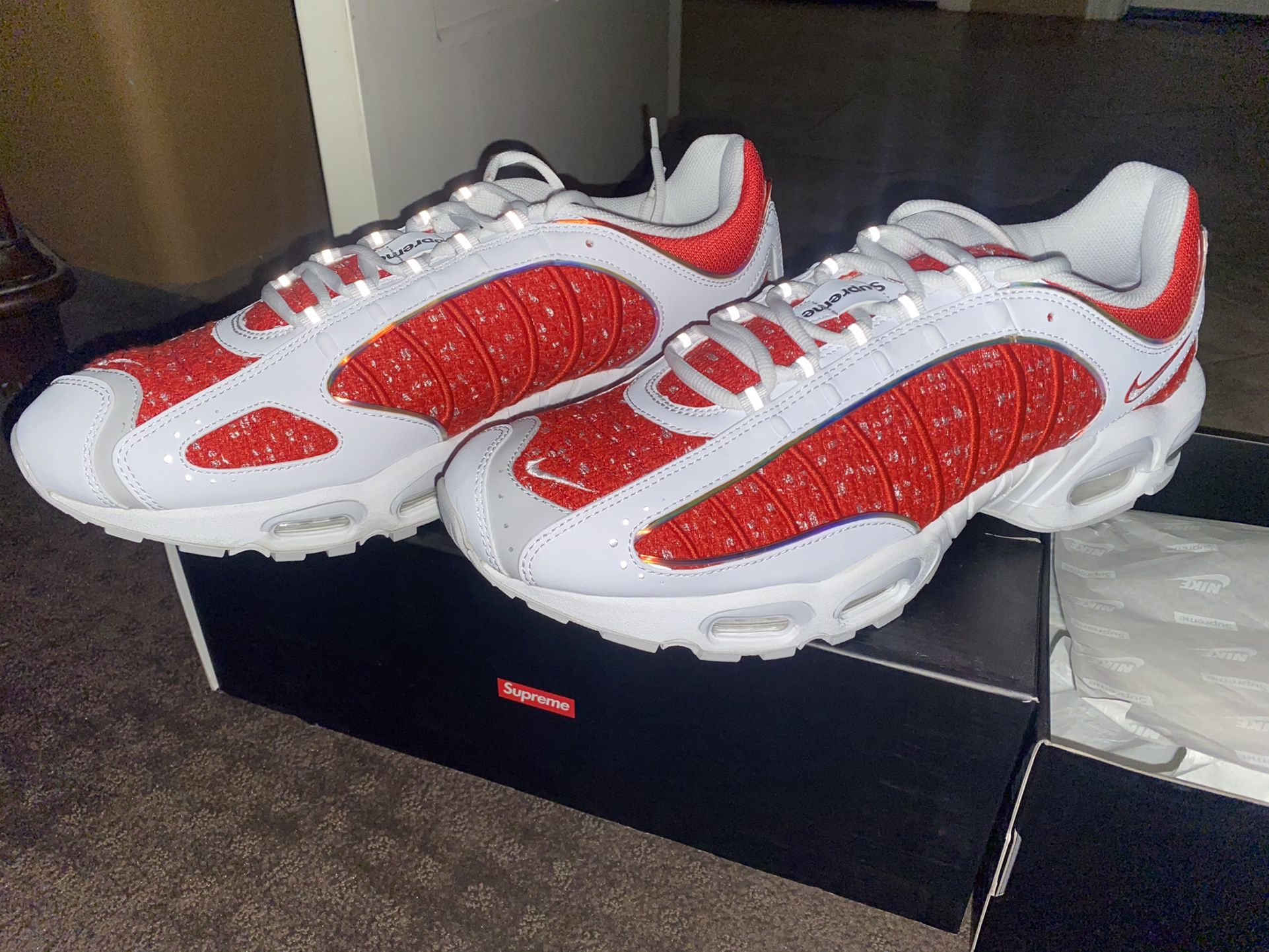 Supreme Tailwind Nike Air Max Tailwind Supreme White Men's AT3854