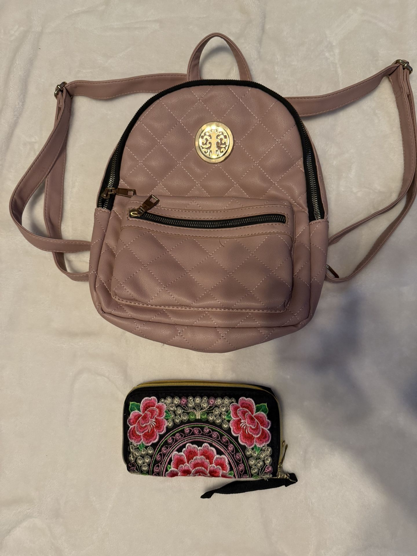 Backpack, Wallet Purse
