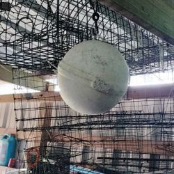 1 small crab trap 1 big crab trap