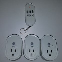 3 Remote outlets 