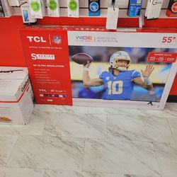 TCL 55 Inch TV 4K | $50 Down And Take It Home!