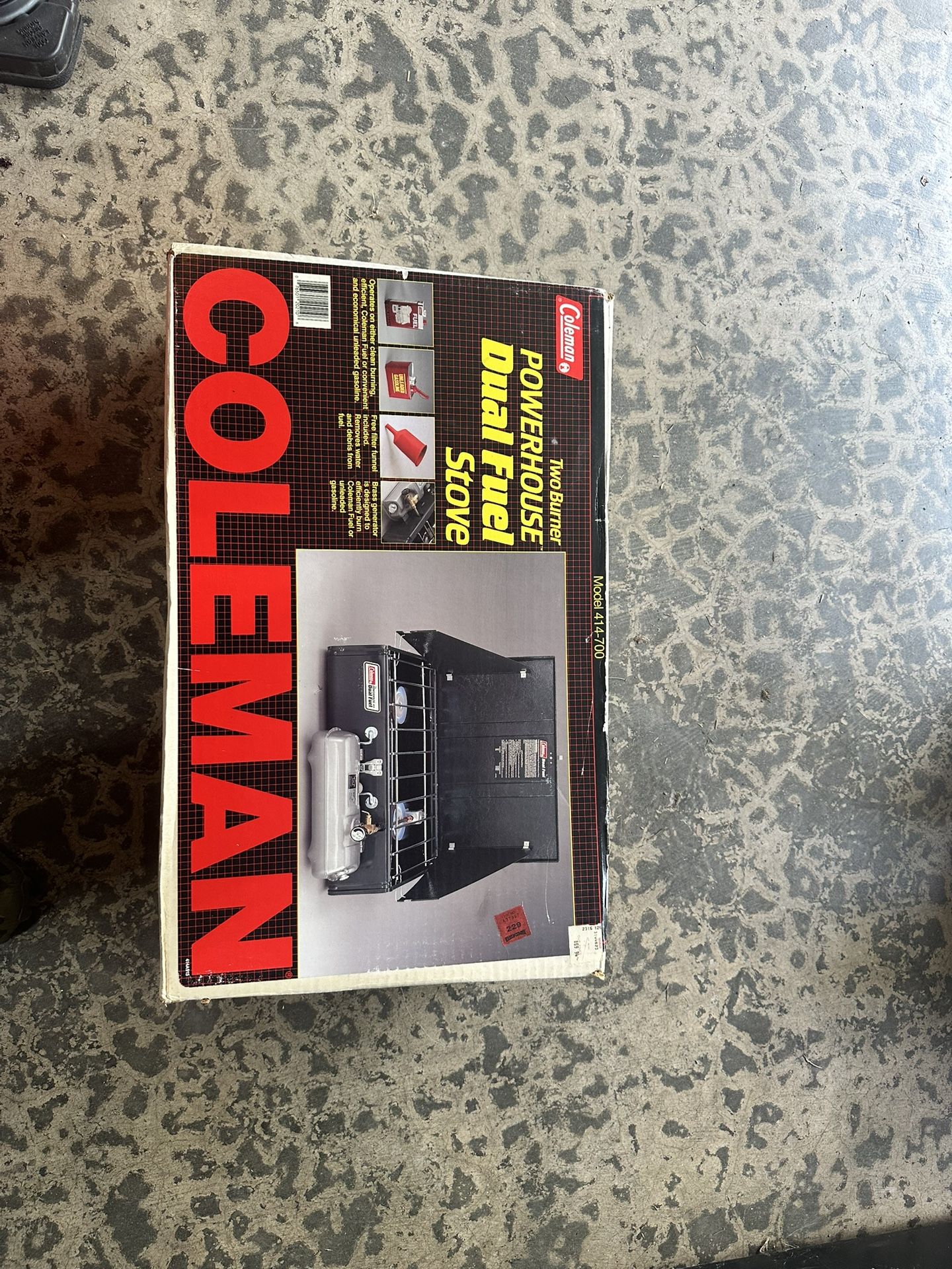 Coleman Dual Fuel Stove