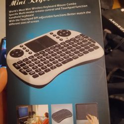 (NEW) TickBox Wireless Multi Mini Keyboard Android TV PS3 Xbox 360 Smart Phones 