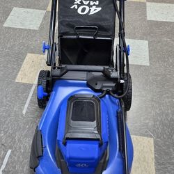 Like New 
Kobalt Gen4 40-volt, (1) 6 Ah 20-in Push Lawn Mower Battery Walk Mower,
Model #KPM 1040A-03
CHARGER & BATTERY ARE INCLUDED
