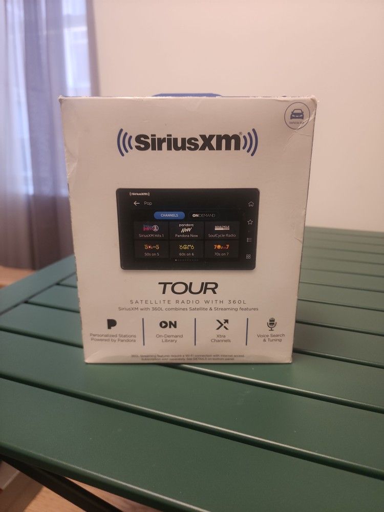 SiriusXM TOUR Satellite Radio With 360L - $50