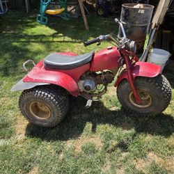Honda Three Wheeler Kids Quad Go Cart