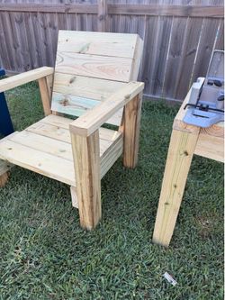 Wooden chair