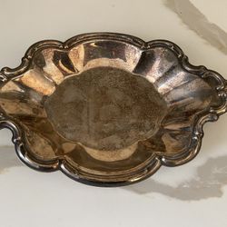 Vintage Intenational Silver Co Candy / Nut Dish