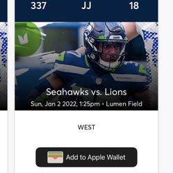 Seahawks Vs Lions Football Tickets Great Price 