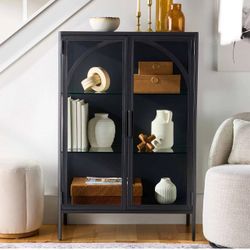 Accent Cabinet, Black Finish, New in Box