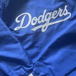 Dodgers Windbreaker Pullover Jacket New L