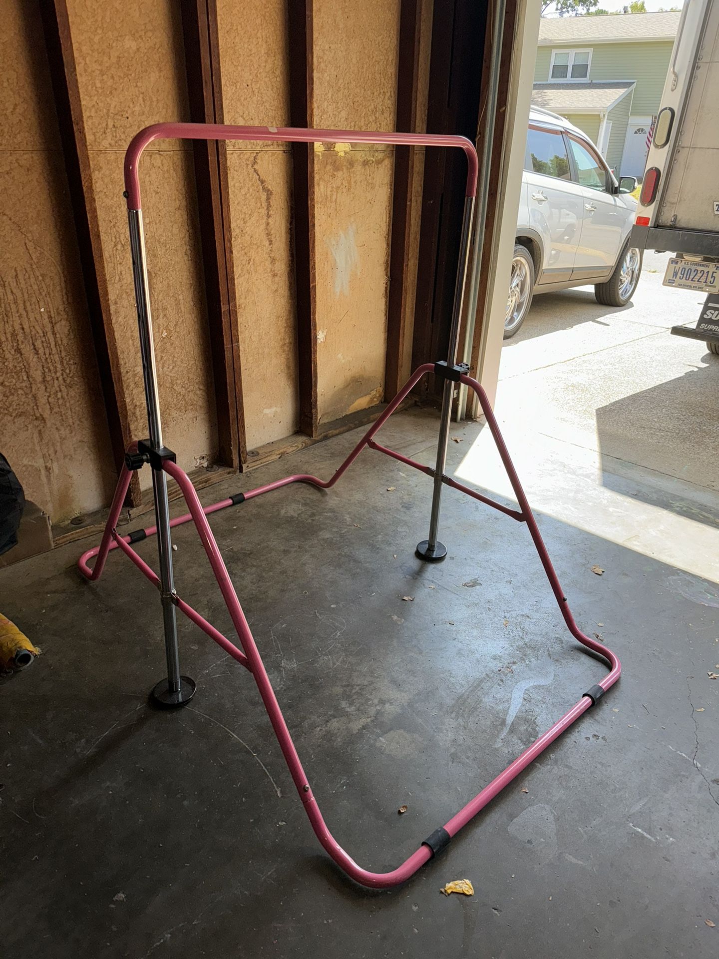 Girl Gymnastics Bar