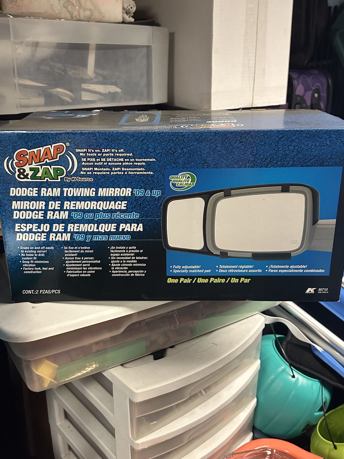 Slip On Tow Mirrors Ram. 1500