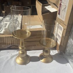 Glass Centerpieces 