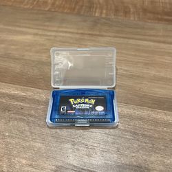 Pokémon GBA Game Sapphire Repro