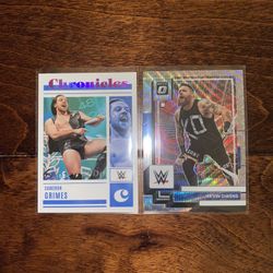 2023 WWE Chronicles card lot(Lot of 2)