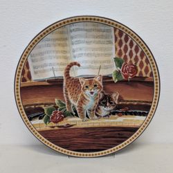 Collectible Cat Plate 