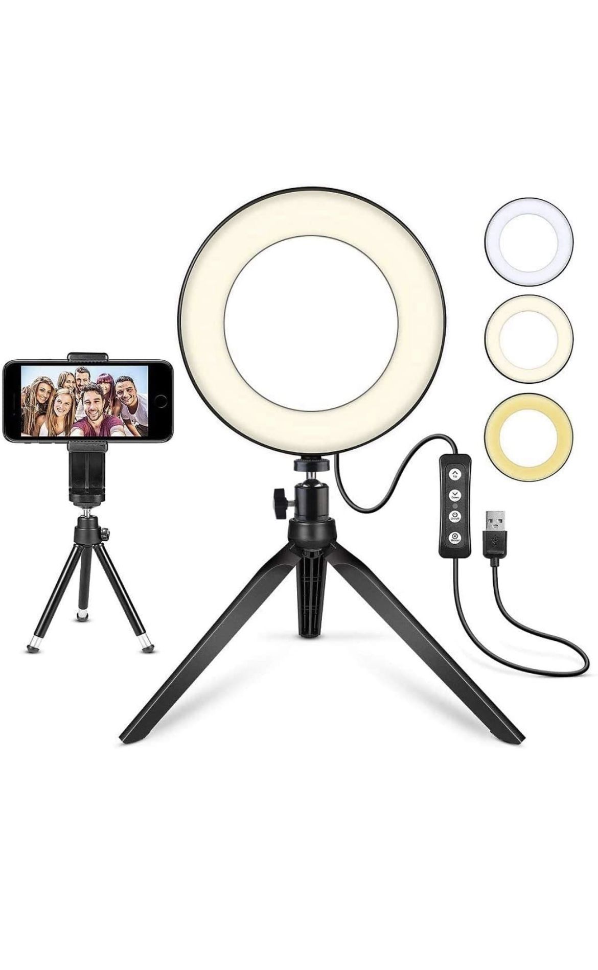 Led Ring Light 6”