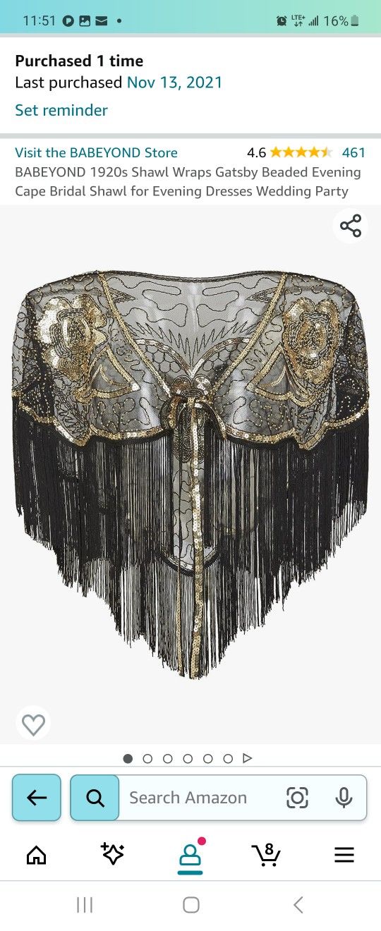 Sequined Shawl