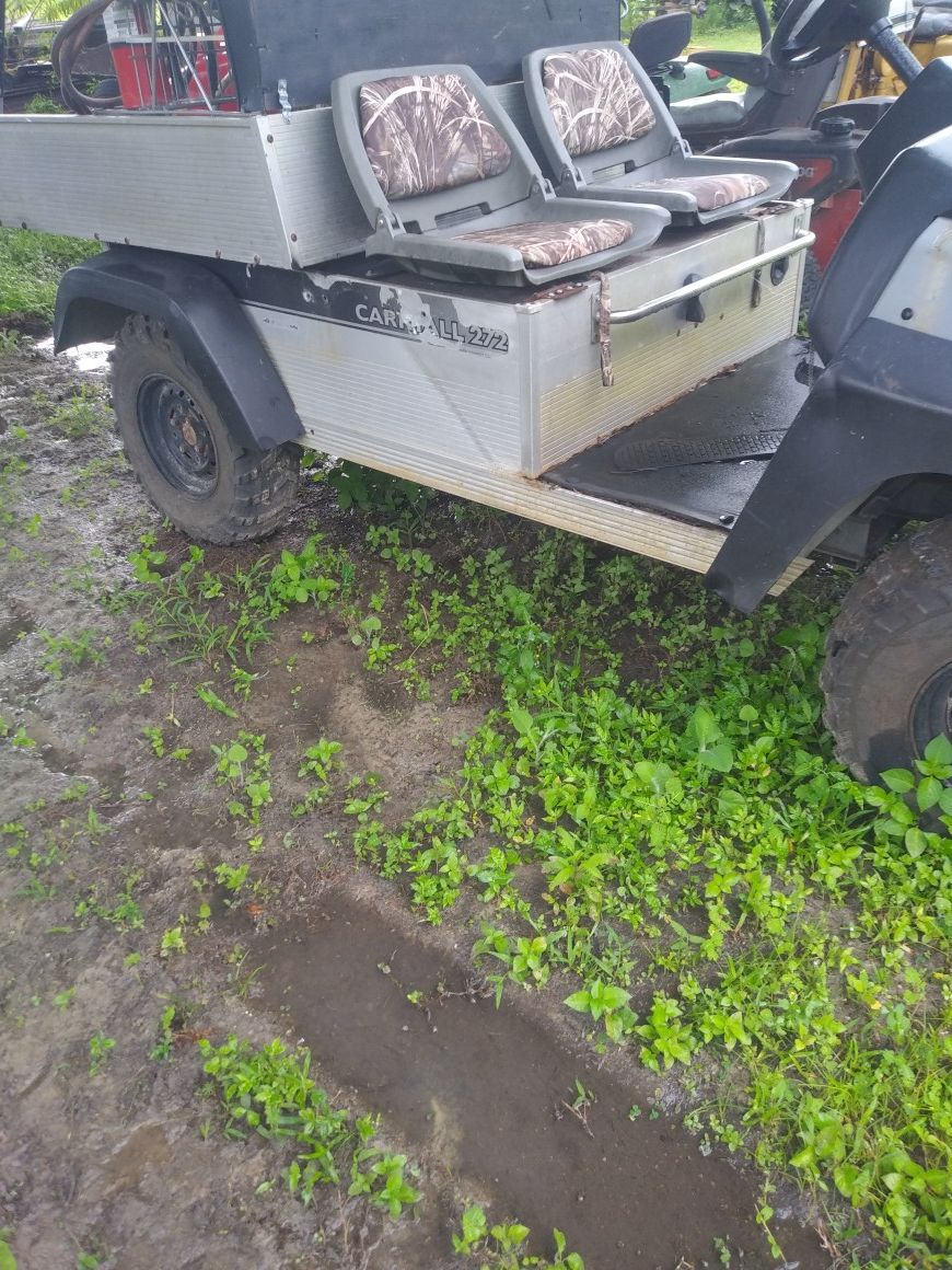 Heavy lift golf cart