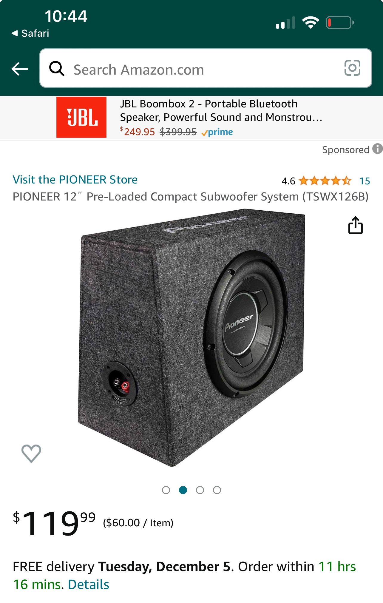 12 Pioneer Speaker for Sale in Las Vegas, NV - OfferUp