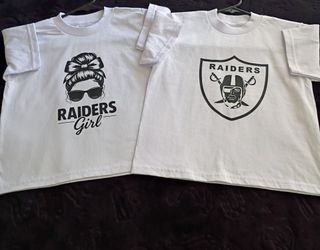 Little Kids Custom Raiders Shirts