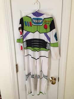 Buzz light Year costume with laser gun.