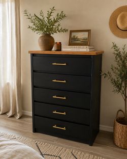 5 drawer chest dresser